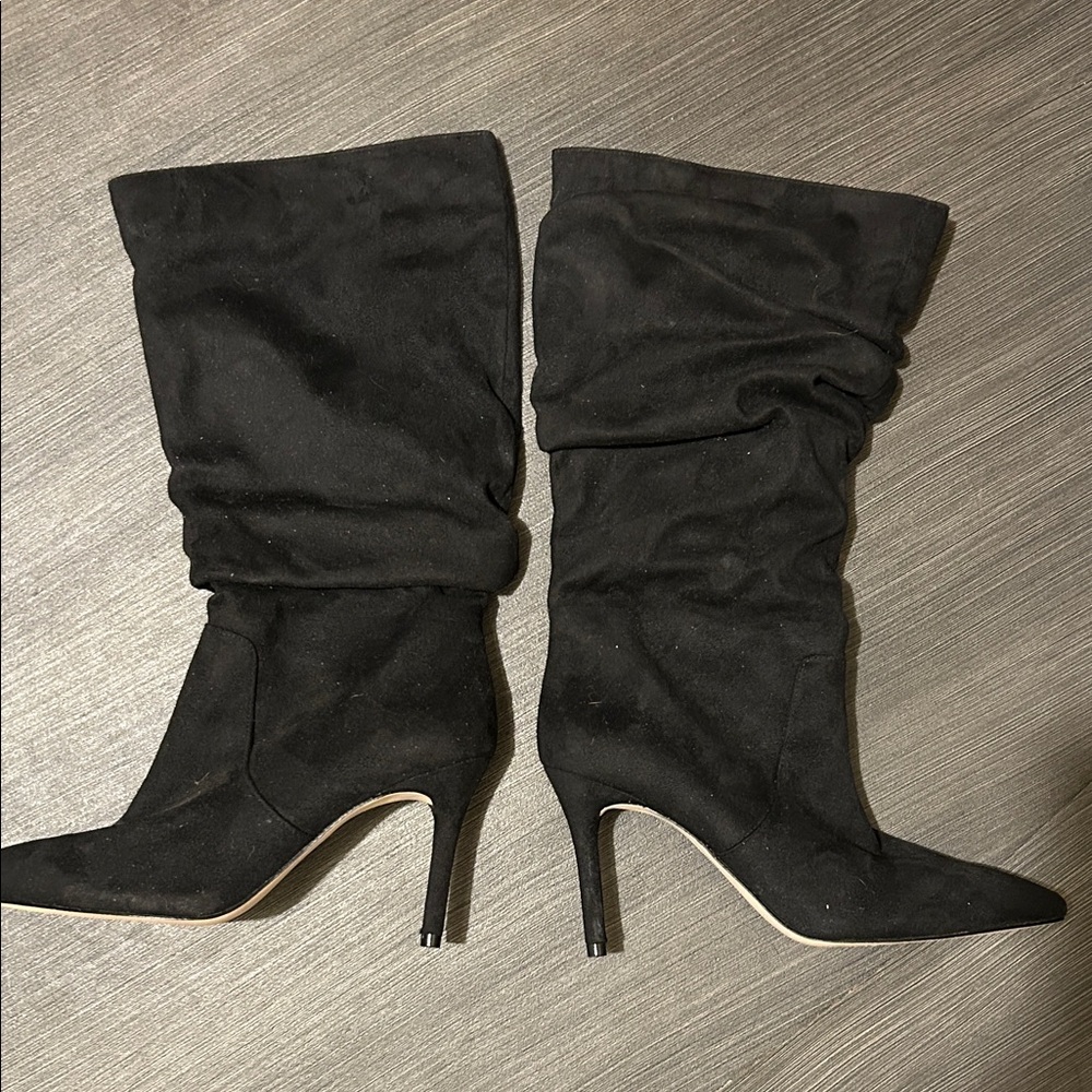 Jessica Simpson Black Heeled Boots